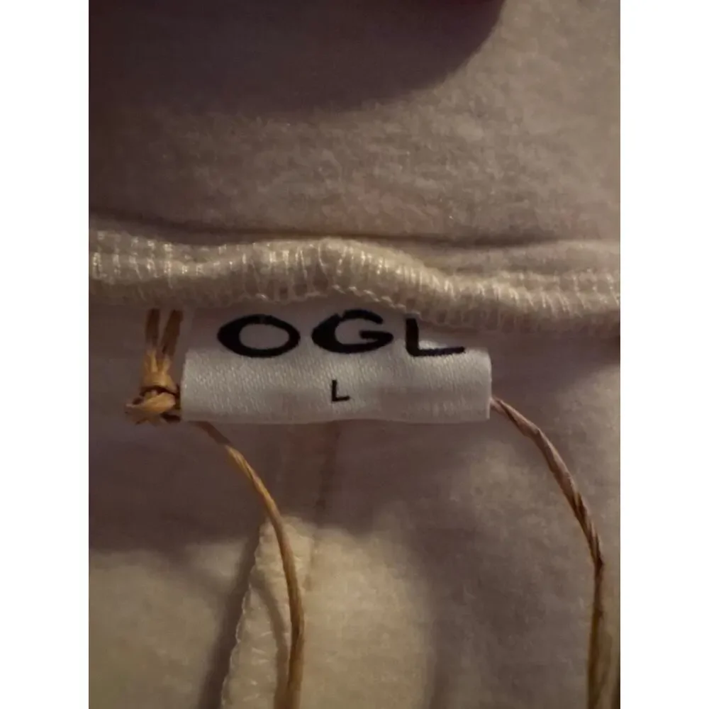 New OGL FuzzLuxe 2Pcs Set Split Hem Top & High Waisted Straight Leg Pant Small - Picture 8 of 8